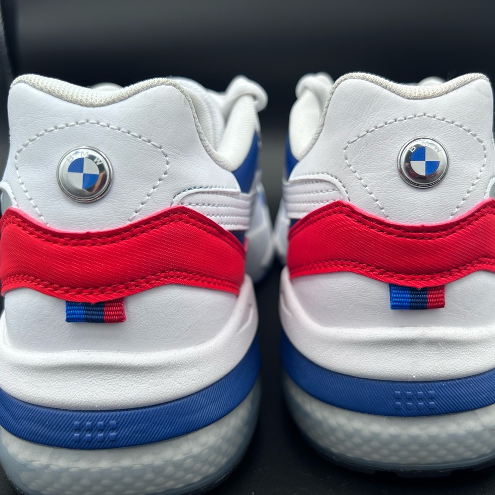 NWOT PUMA x BMW Motorsports Sneakers Red/White/Blue
Men's US 12 - Picture 3 of 9